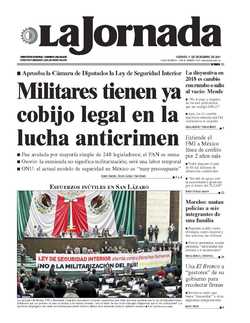 Portada de 2017/12/01. Seleccione para ir a esta edición. Portada de 2017/12/01. Seleccione para ir a esta edición.