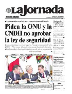 Portada de 2017/12/14. Seleccione para ir a esta edición. Portada de 2017/12/14. Seleccione para ir a esta edición.