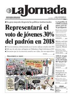 Portada de 2017/12/18. Seleccione para ir a esta edición. Portada de 2017/12/18. Seleccione para ir a esta edición.