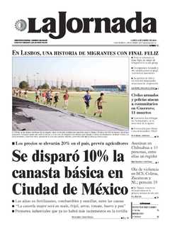 Portada de 2018/01/08. Seleccione para ir a esta edición.