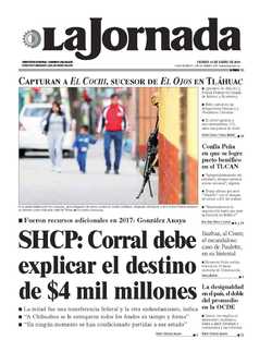 Portada de 2018/01/12. Seleccione para ir a esta edición. Portada de 2018/01/12. Seleccione para ir a esta edición.