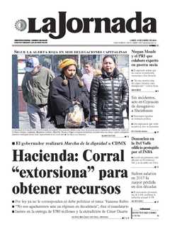 Portada de 2018/01/15. Seleccione para ir a esta edición. Portada de 2018/01/15. Seleccione para ir a esta edición.