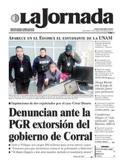 Portada de 2018/01/29. Seleccione para ir a esta edición. Portada de 2018/01/29. Seleccione para ir a esta edición.