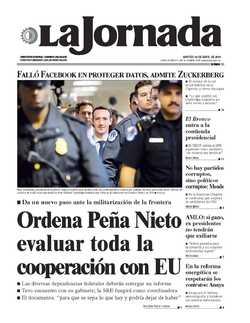 Portada de 2018/04/10. Seleccione para ir a esta edición. Portada de 2018/04/10. Seleccione para ir a esta edición.