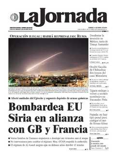 Portada de 2018/04/14. Seleccione para ir a esta edición. Portada de 2018/04/14. Seleccione para ir a esta edición.