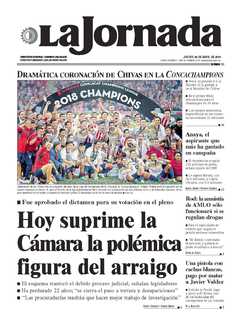 Portada de 2018/04/26. Seleccione para ir a esta edición. Portada de 2018/04/26. Seleccione para ir a esta edición.