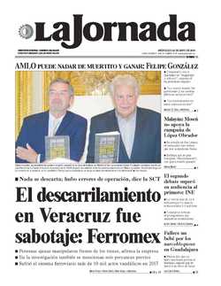 Portada de 2018/05/23. Seleccione para ir a esta edición. Portada de 2018/05/23. Seleccione para ir a esta edición.