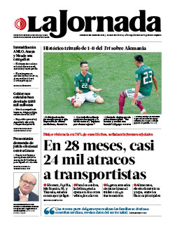 Portada de 2018/06/18. Seleccione para ir a esta edición. Portada de 2018/06/18. Seleccione para ir a esta edición.