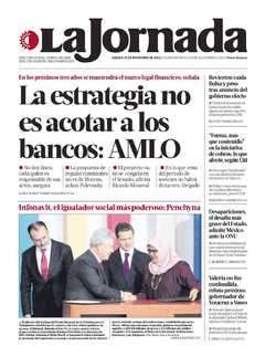 Portada de 2018/11/10. Seleccione para ir a esta edición. Portada de 2018/11/10. Seleccione para ir a esta edición.