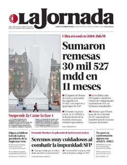 Portada de 2019/01/03. Seleccione para ir a esta edición. Portada de 2019/01/03. Seleccione para ir a esta edición.