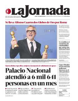 Portada de 2019/01/07. Seleccione para ir a esta edición. Portada de 2019/01/07. Seleccione para ir a esta edición.