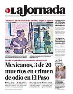 Portada de 2019/08/04. Seleccione para ir a esta edición. Portada de 2019/08/04. Seleccione para ir a esta edición.