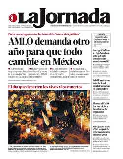 Portada de 2019/11/02. Seleccione para ir a esta edición. Portada de 2019/11/02. Seleccione para ir a esta edición.