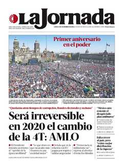 Portada de 2019/12/02. Seleccione para ir a esta edición. Portada de 2019/12/02. Seleccione para ir a esta edición.