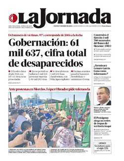 Portada de 2020/01/07. Seleccione para ir a esta edición. Portada de 2020/01/07. Seleccione para ir a esta edición.