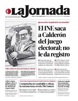 Portada de 2020/09/05. Seleccione para ir a esta edición. Portada de 2020/09/05. Seleccione para ir a esta edición.