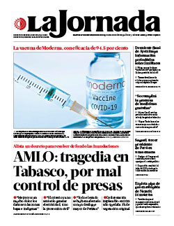 Portada de 2020/11/17. Seleccione para ir a esta edición. Portada de 2020/11/17. Seleccione para ir a esta edición.