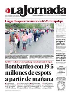 Portada de 2021/04/03. Seleccione para ir a esta edición. Portada de 2021/04/03. Seleccione para ir a esta edición.