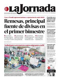 Portada de 2021/04/25. Seleccione para ir a esta edición. Portada de 2021/04/25. Seleccione para ir a esta edición.