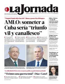 Portada de 2021/09/17. Seleccione para ir a esta edición. Portada de 2021/09/17. Seleccione para ir a esta edición.