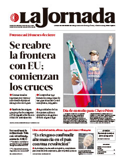 Portada de 2021/11/08. Seleccione para ir a esta edición.