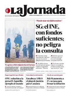 Portada de 2021/11/12. Seleccione para ir a esta edición. Portada de 2021/11/12. Seleccione para ir a esta edición.