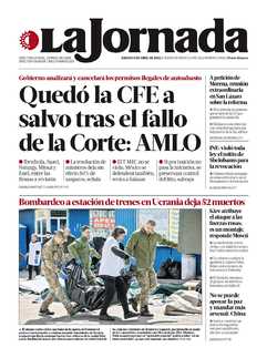 Portada de 2022/04/09. Seleccione para ir a esta edición. Portada de 2022/04/09. Seleccione para ir a esta edición.