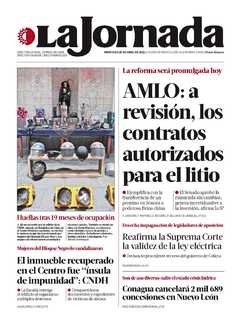 Portada de 2022/04/20. Seleccione para ir a esta edición. Portada de 2022/04/20. Seleccione para ir a esta edición.