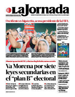 Portada de 2022/11/20. Seleccione para ir a esta edición. Portada de 2022/11/20. Seleccione para ir a esta edición.