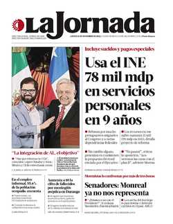 Portada de 2022/11/24. Seleccione para ir a esta edición. Portada de 2022/11/24. Seleccione para ir a esta edición.