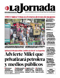 Portada de 2023/11/21. Seleccione para ir a esta edición. Portada de 2023/11/21. Seleccione para ir a esta edición.