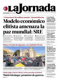 Portada de 2023/11/30. Seleccione para ir a esta edición. Portada de 2023/11/30. Seleccione para ir a esta edición.