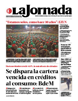 Portada de 2024/01/02. Seleccione para ir a esta edición. Portada de 2024/01/02. Seleccione para ir a esta edición.