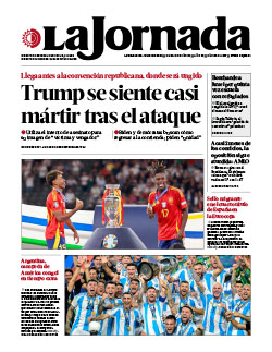 Portada de 2024/07/15. Seleccione para ir a esta edición. Portada de 2024/07/15. Seleccione para ir a esta edición.