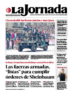 Portada de 2024/09/17. Seleccione para ir a esta edición. Portada de 2024/09/17. Seleccione para ir a esta edición.