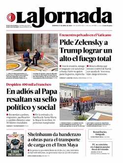 Portada de 2025/04/27. Seleccione para ir a esta edición.