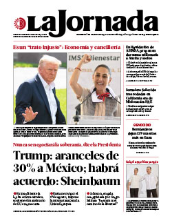 Portada de 2025/07/13. Seleccione para ir a esta edición.