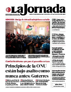 Portada de 2025/09/23. Seleccione para ir a esta edición.