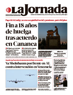 Portada de 2025/12/19. Seleccione para ir a esta edición. Portada de 2025/12/19. Seleccione para ir a esta edición.